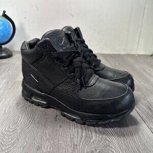 Nike Air Max Goadome GS Graphic Youth Sneakers Black 311567 001 Sz 5y/ Women 6.5